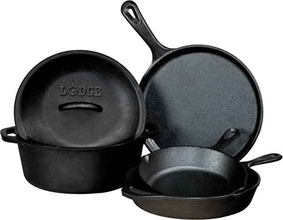 Lodge Cast Iron Cookware Set