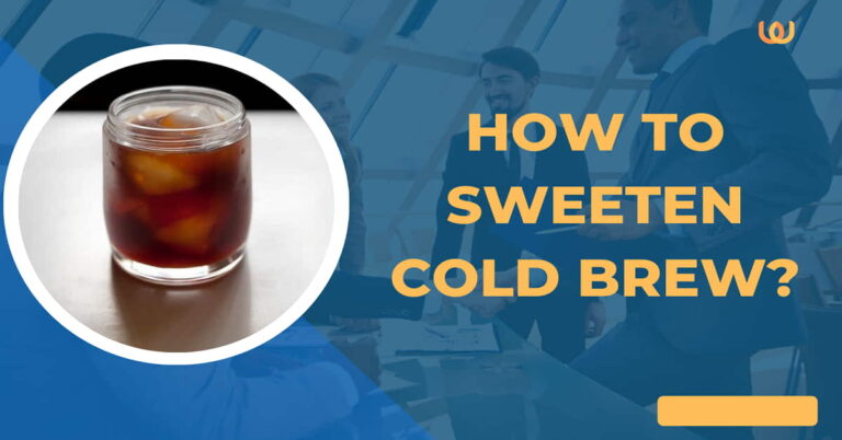 How to Sweeten Cold Brew