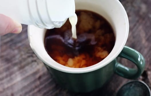 cold brew milk and honey